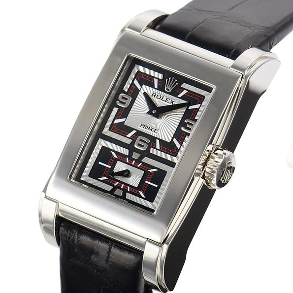 Rolex Cellini Prince 28mm Chronometer 18K White Gold Men's Watch