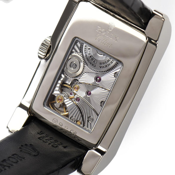 Rolex Cellini Prince 28mm Chronometer 18K White Gold Men's Watch