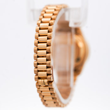 Rolex Lady Datejust 6917 Diamond Dial 18K Gold President Circa 1977 Watch – Assay Jewelers