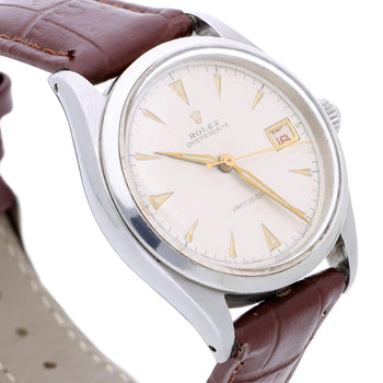Rolex Oysterdate Precision 6294 Ivory Dial Manual Wind Circa 1953 Watch – Assay Jewelers