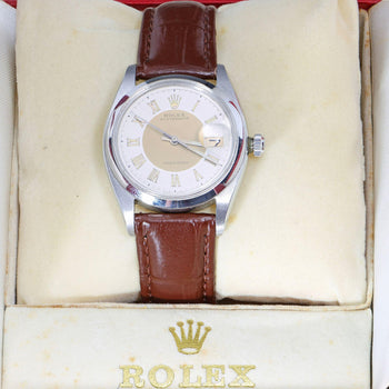 Rolex Oysterdate Precision 6694 Two-Tone California Dial Circa 1959 Vintage Watch – Assay Jewelers