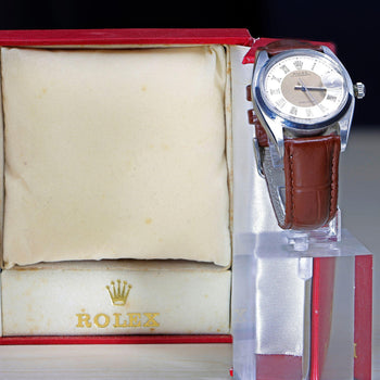 Rolex Oysterdate Precision 6694 Two-Tone California Dial Circa 1959 Vintage Watch – Assay Jewelers