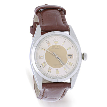 Rolex Oysterdate Precision 6694 Two-Tone California Dial Circa 1959 Vintage Watch – Assay Jewelers