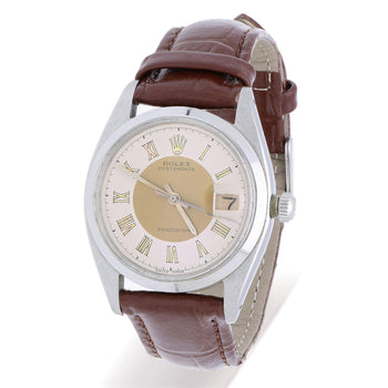Rolex Oysterdate Precision 6694 Two-Tone California Dial Circa 1959 Vintage Watch – Assay Jewelers