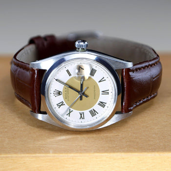 Rolex Oysterdate Precision 6694 Two-Tone California Dial Circa 1959 Vintage Watch – Assay Jewelers