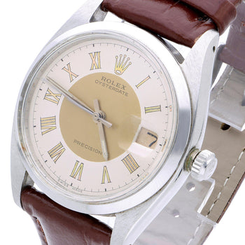 Rolex Oysterdate Precision 6694 Two-Tone California Dial Circa 1959 Vintage Watch – Assay Jewelers