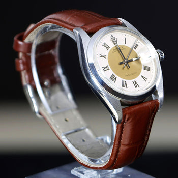 Rolex Oysterdate Precision 6694 Two-Tone California Dial Circa 1959 Vintage Watch – Assay Jewelers