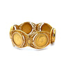 Russian Imperial 10 Ruble Nicholas II 1898 22K & 18K Gold Coin Bracelet