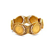 Russian Imperial 10 Ruble Nicholas II 1898 22K & 18K Gold Coin Bracelet