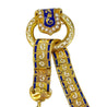 Vacheron Constantin 18K Gold Enamel Chatelaine Pocket Watch and Brooch