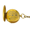 Vacheron Constantin 18K Gold Enamel Chatelaine Pocket Watch and Brooch