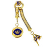 Vacheron Constantin 18K Gold Enamel Chatelaine Pocket Watch and Brooch