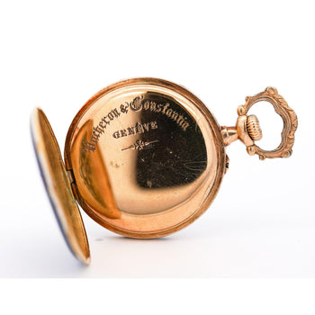 Vacheron Constantin 18Kt Gold Pocket Watch Commissioned by Bailey Banks and Biddle For Emory S. Land – Assay Jewelers