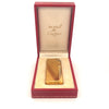 Vintage Cartier Paris Gold Vermeil Feuerzeug mit Original Cartier Fitted Box