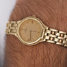 Vintage Omega Deville 18K Gold Classic Watch with Box & Papers