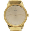 Vintage Piaget 18K Gold 0.50 Carat Diamond Bracelet Champagne Dial Watch