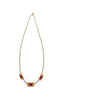 Vintage Retro Era 6.22 Carat Star-Ruby & Diamond Necklace with 14K Gold Carved Detailing