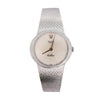 Vintage Rolex Cellini 3809 Manual 18K White Gold & Silver Mesh Watch