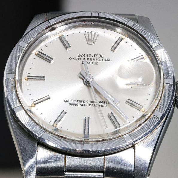 Vintage Rolex Oyster Perpetual Date Ref 1501 34mm Watch