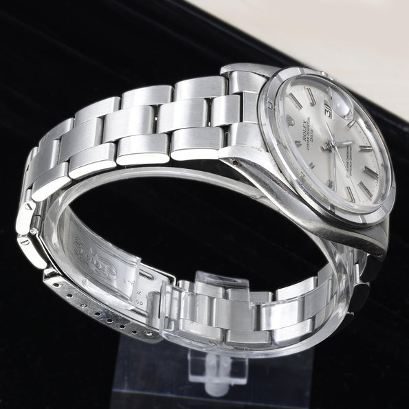 Vintage Rolex Oyster Perpetual Date Ref 1501 34mm Watch